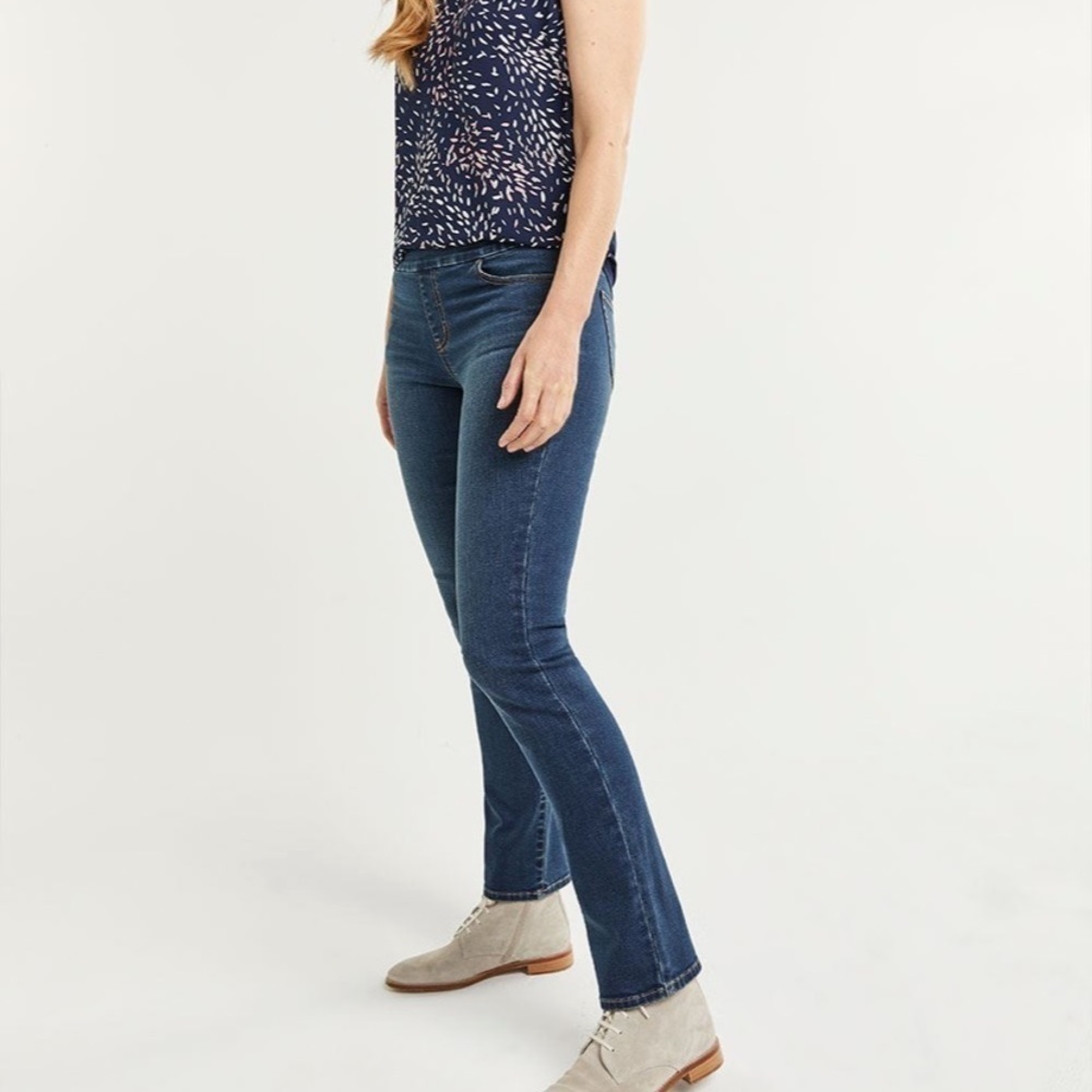 Straight leg jeans